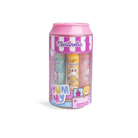 1017 Set Bálsamo Labial Lata Yummy