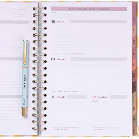 1037 Set de Agenda Office 2025-26 Semanal Ext