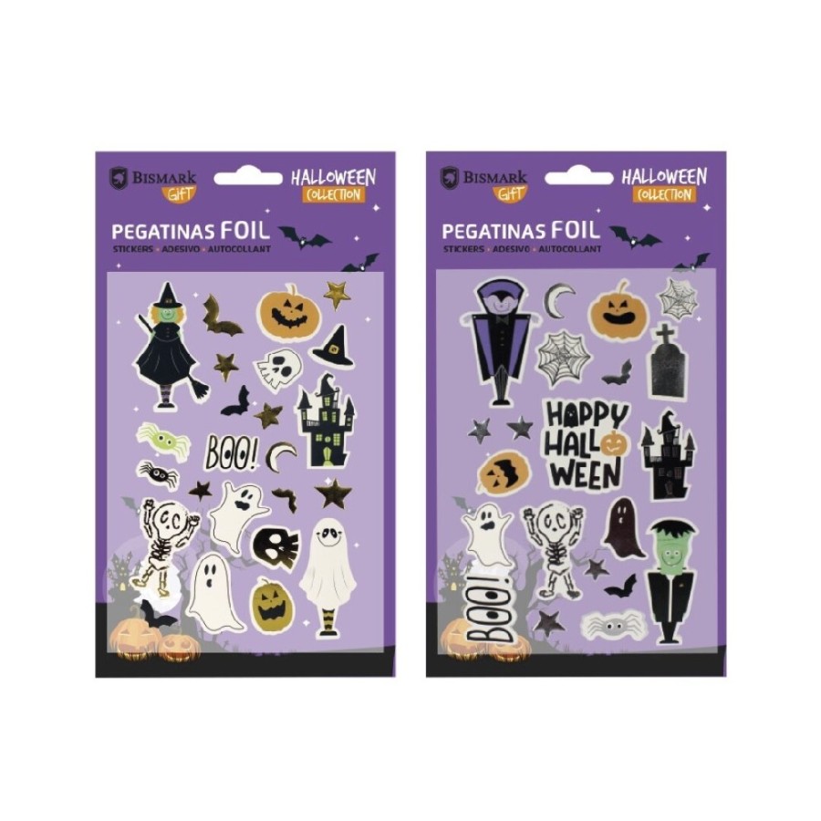 1060 Pegatinas relieve Halloween