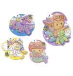 1061 Set 5 Moldes para Plastilina Fairy Tale