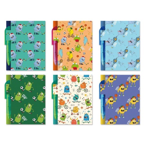 1067 Mini Libreta con Bolígrafo y 100 Hojas 