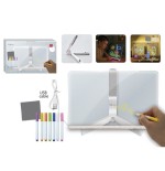 1068 Pizarra Acrílica Transparente LED con So