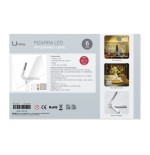 1069 Pizarra Acrílica Transparente LED con So