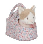 1082 Peluche Gatito Marley con Bolsa Floral