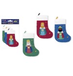1127 Pack 3 Calcetines Decorativos Reyes Mago