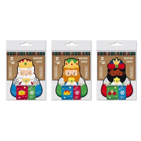 1132 Washi Tapes Reyes Magos
