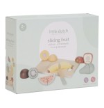 1217 Juego de frutas de madera para cortar