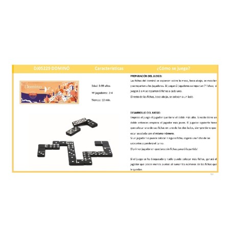 1309 Juego clásico Domino