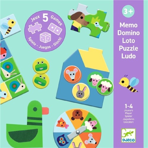 1415 Educativo Puzzle En la granja