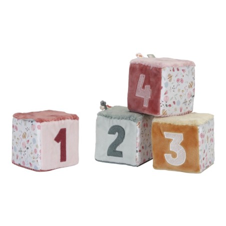 154 Cubos Blanditos Apilables Flores  Marip