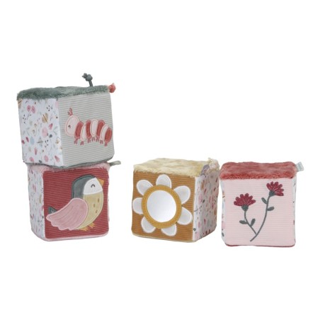 155 Cubos Blanditos Apilables Flores  Marip