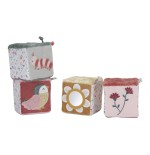155 Cubos Blanditos Apilables Flores  Marip