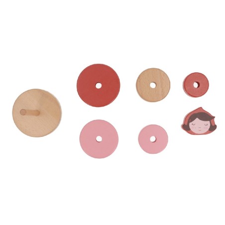 1600 Torre Apilable Little Red