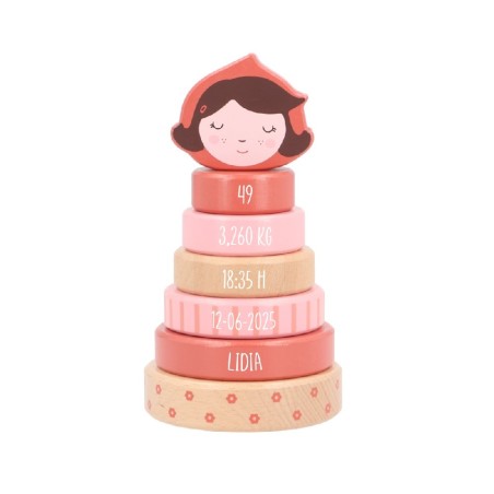 1602 Torre Apilable Little Red