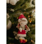 1745 Adornos Rosa Árbol Navidad Little Dutch