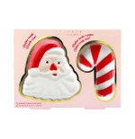 1827 Set Papá Noel con dos figuras efervescen