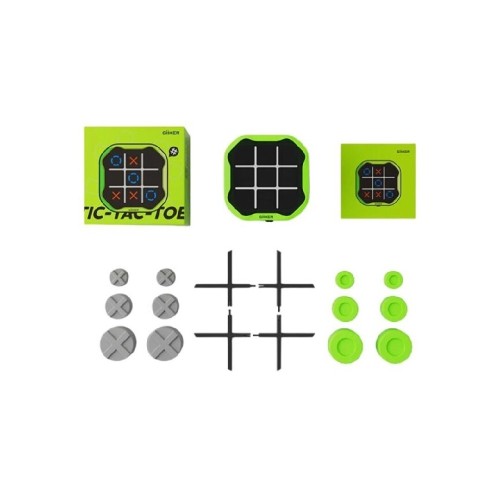 1842 Giiker Tic Tac Toe Bolt verde
