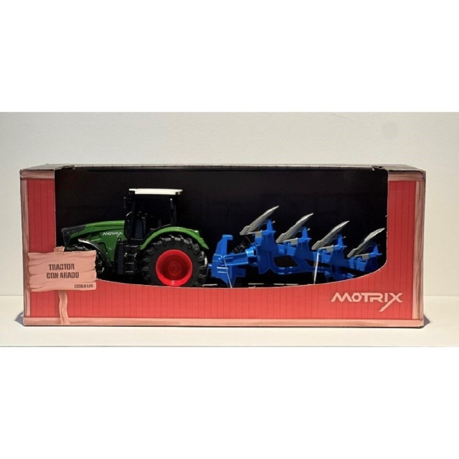 1853 Motrix Tractor con arado