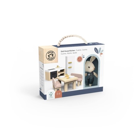1866 Cocina Casa de Muñecas + 1 Personaje