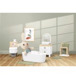 1874 Baño de la Casa de la familia Rabbit + 1