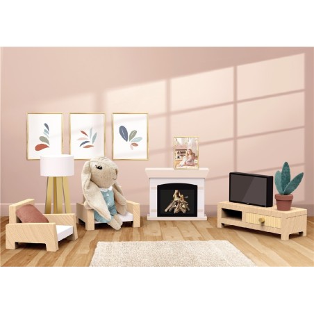 1877 Salón Casa de la familia Rabbit + 1 pers