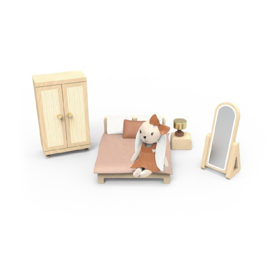 1879 Dormitorio de la Casa de la Familia Rabbit + 1 Personaje 1879 Dormitorio de la Casa de la Familia Rabbit + 1 Personaje