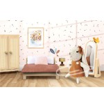 1880 Dormitorio de la Casa de la Familia Rabbit + 1 Personaje