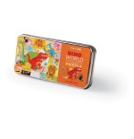 1907 50 piezas lata Puzle Dinosaurio