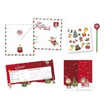 1914 Carta de Papá Noel con Lápiz, Sobre y Pe