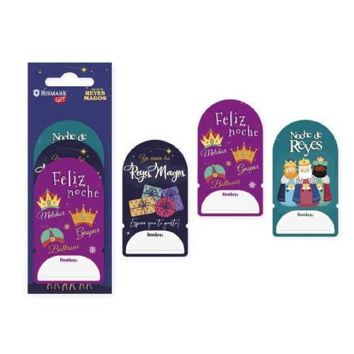 1916 Pack de Pegatinas para Regalos  6 unida