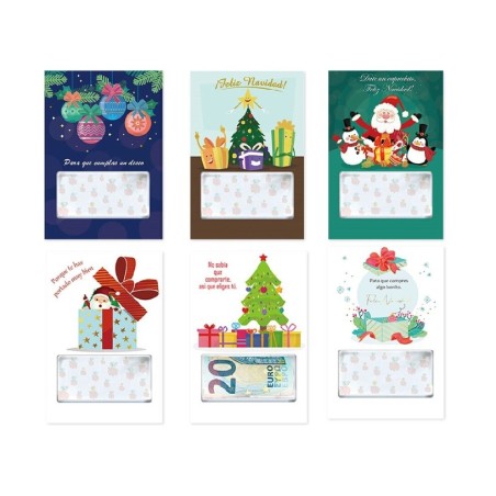 1924 Tarjeta para Regalar Dinero Navidad