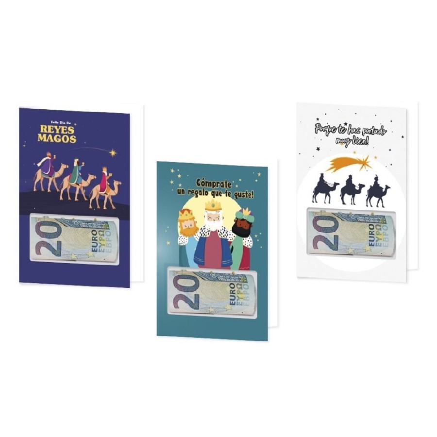 1925 Tarjeta para Regalar Dinero Reyes Magos