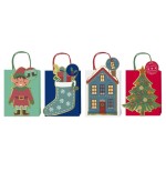 1934 Bolsa Navidad Decorada 3D con Tarjeta Co