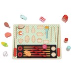 1951 Set de barbacoa de madera