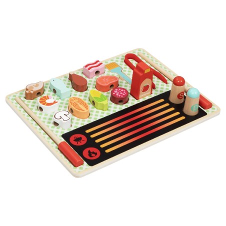 1952 Set de barbacoa de madera