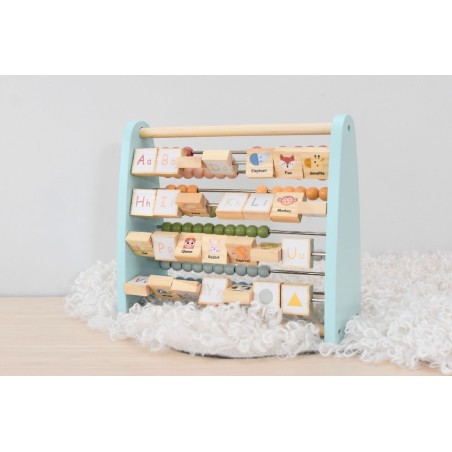 1966 Ábaco de madera