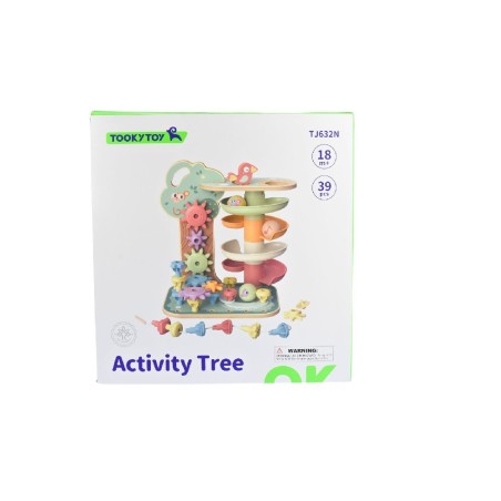1969 Árbol de actividades de madera