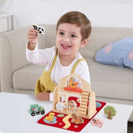 1988 Set de granja en maletita plegable