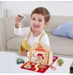 1988 Set de granja en maletita plegable