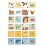 1991 Jenga de madera animales