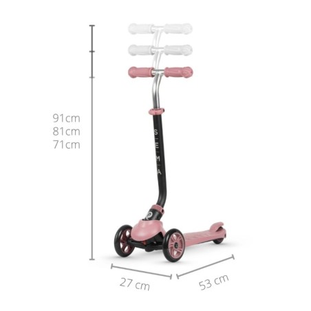 2002 Patinete 5 en 1 - Rosa