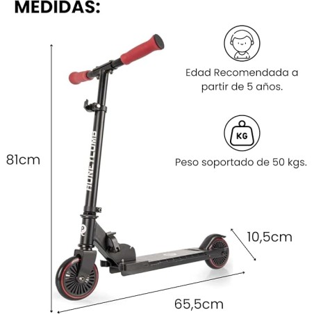 2019 Patinete Honey Comb Scooter Con Luces Le