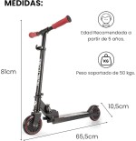 2019 Patinete Honey Comb Scooter Con Luces Le