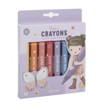 2029 Crayones de cera rosa little dutch