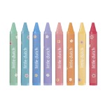 2030 Crayones de cera rosa little dutch