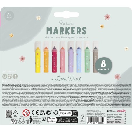 2035 Rotuladores punta fieltro Rosa