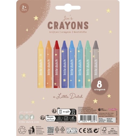 2041 Crayones de cera jim little dutch