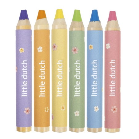 2046 Lápices de colores gruesos Rosa