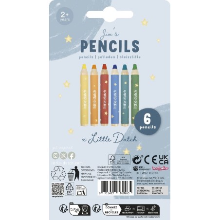 2049 Lápices de colores gruesos Jim