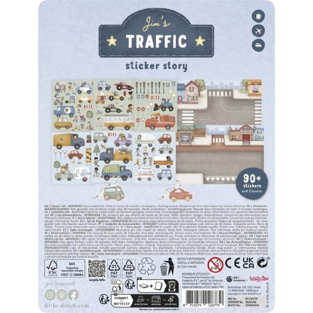 2070 Librito de pegatinas jim little dutch